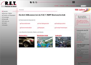 Die neue Website der R.E.T.