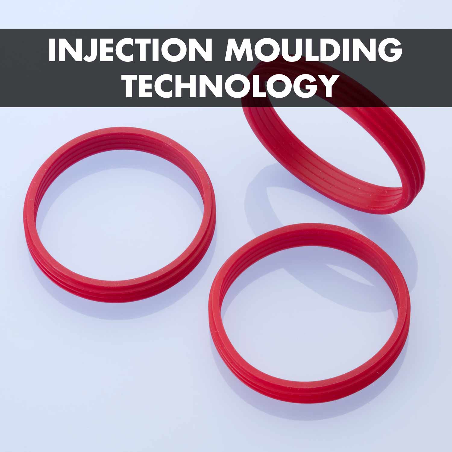 Injection moulding technology: Sealants and moulded parts manufactured in fully automatic mode.