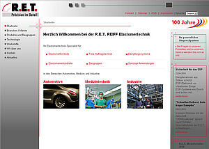 Die neue Website der R.E.T.