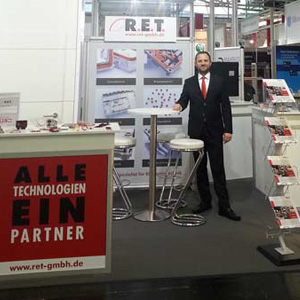 Der Messeauftritt von R.E.T. auf der Electronica 2014